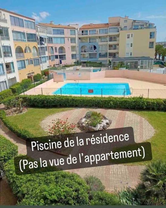 Superbe Appartement 6 Personnes Avec Piscine Secteur Richelieu, A 400M De La Plage Et A 650M Du Centre Port 아그 외부 사진