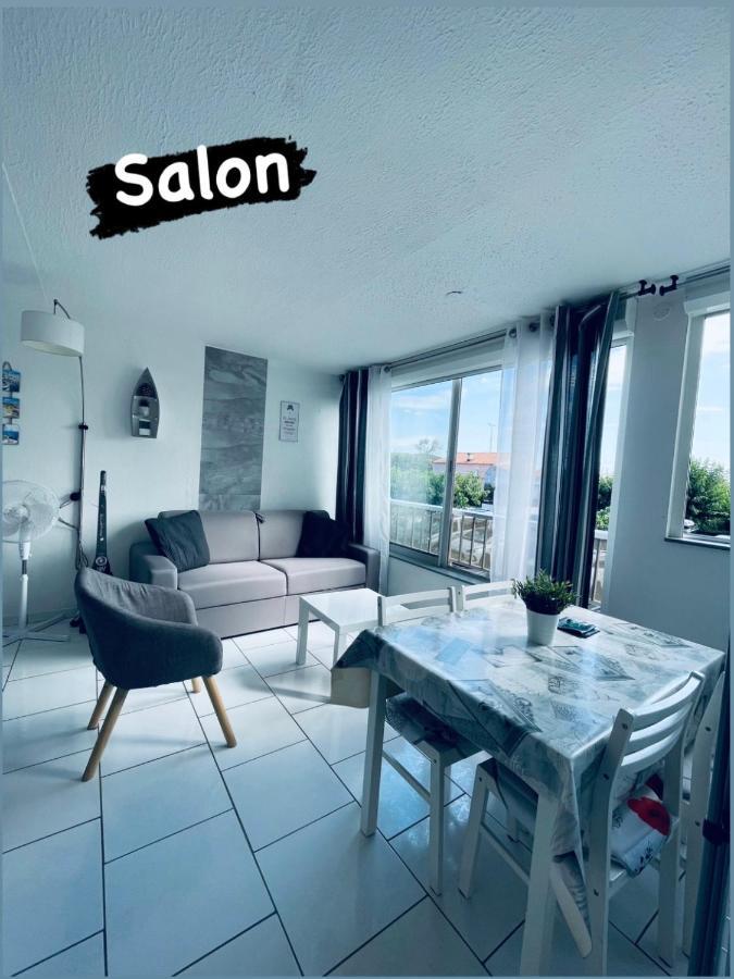 Superbe Appartement 6 Personnes Avec Piscine Secteur Richelieu, A 400M De La Plage Et A 650M Du Centre Port 아그 외부 사진