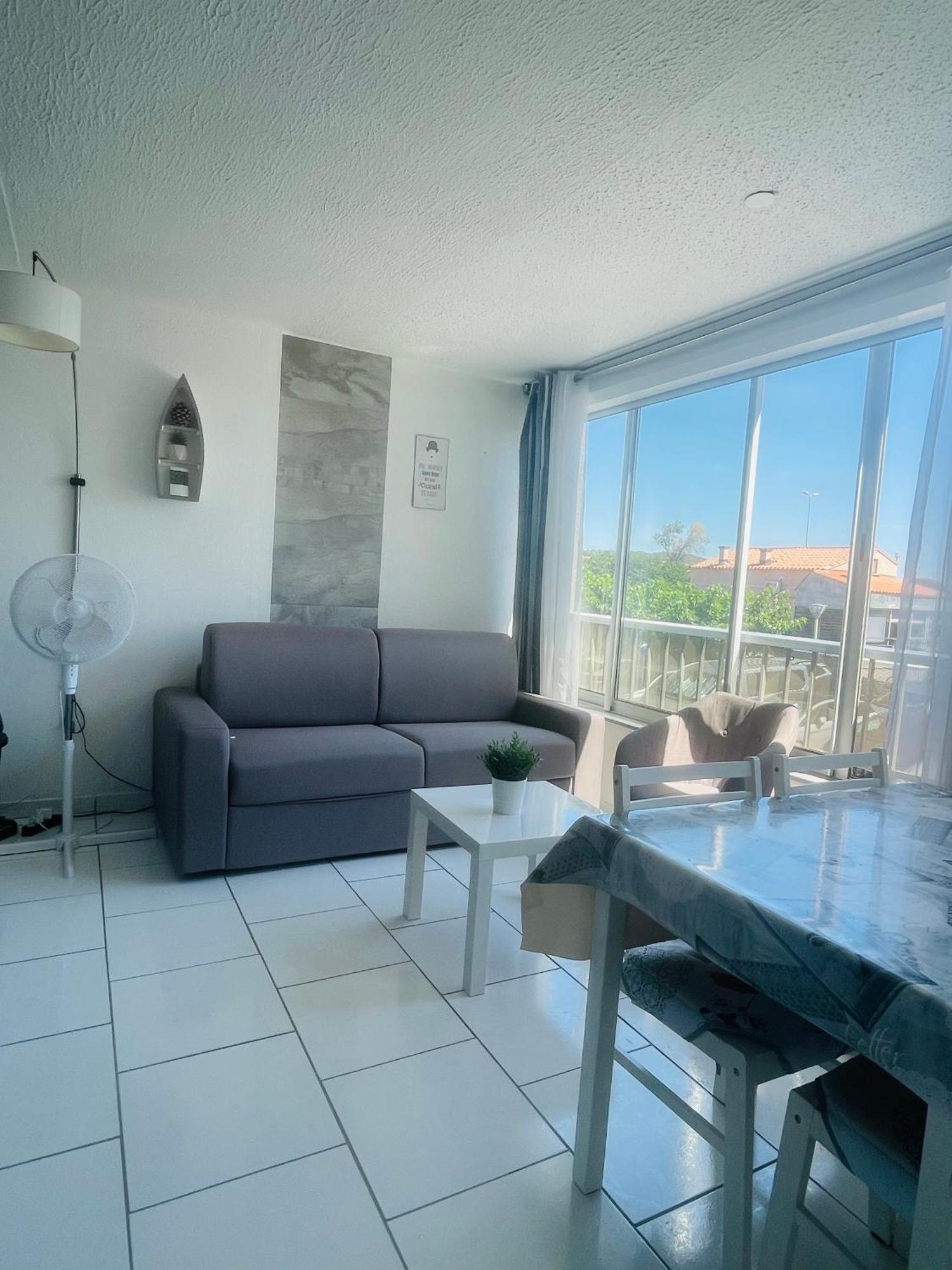 Superbe Appartement 6 Personnes Avec Piscine Secteur Richelieu, A 400M De La Plage Et A 650M Du Centre Port 아그 외부 사진